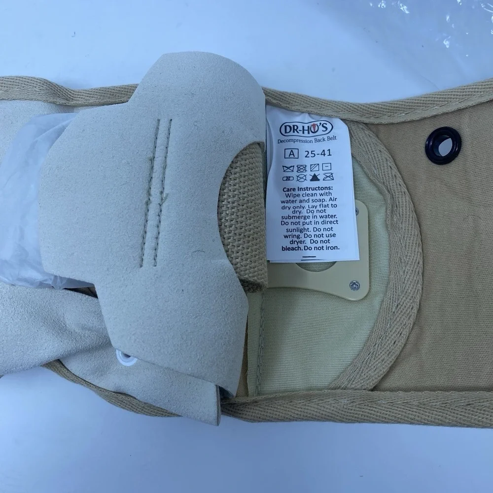 DR-HO's 2-in-1 Decompression Belt Back Pain Relief Size 25-41 - NO AIR INFLATOR